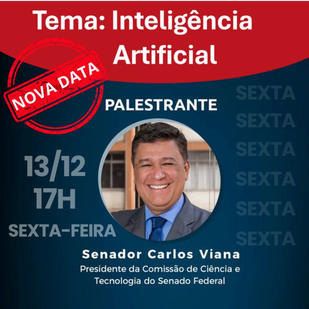 Palestra sobre a Proposta de Lei da Inteligência Artificial que tramita no Congresso Nacional